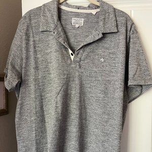 rag & bone Men's Gray Polo
